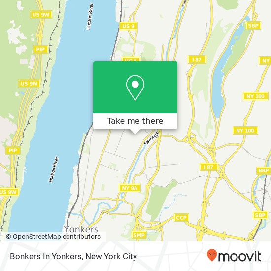 Mapa de Bonkers In Yonkers