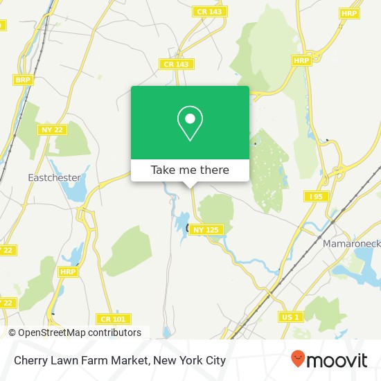 Mapa de Cherry Lawn Farm Market