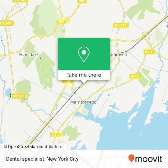 Mapa de Dental specialist