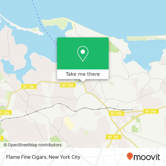 Flame Fine Cigars map