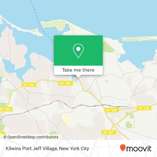 Kilwins Port Jeff Village map