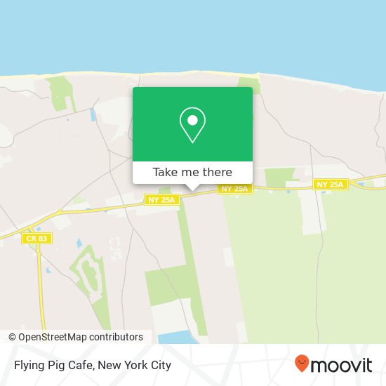 Mapa de Flying Pig Cafe