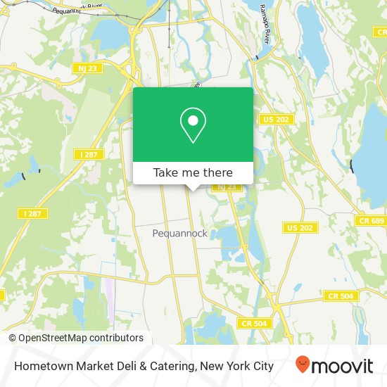 Hometown Market Deli & Catering map