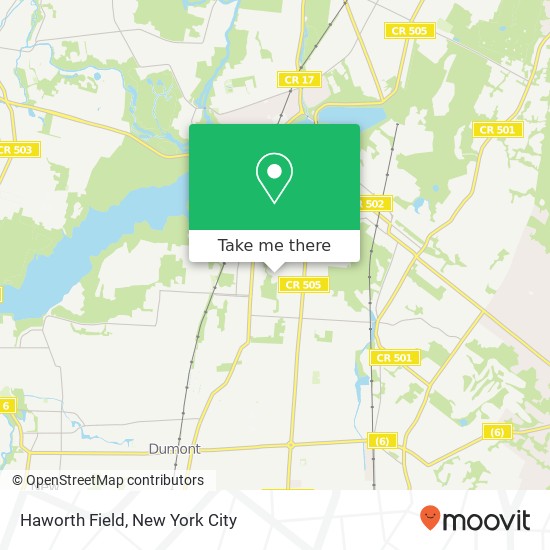 Haworth Field map