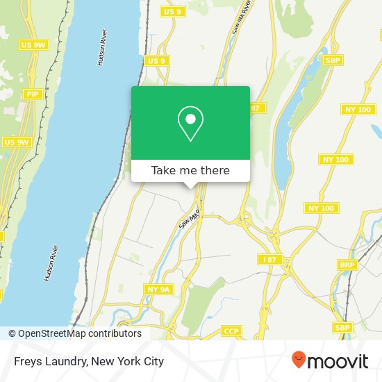 Mapa de Freys Laundry