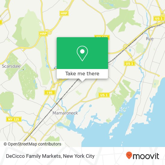 DeCicco Family Markets map