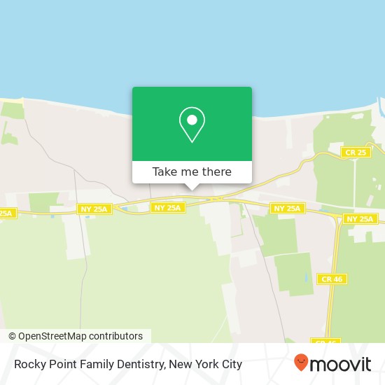 Rocky Point Family Dentistry map