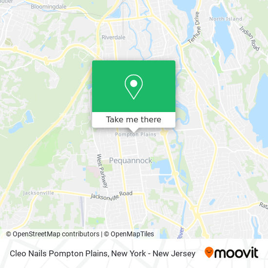 Mapa de Cleo Nails Pompton Plains