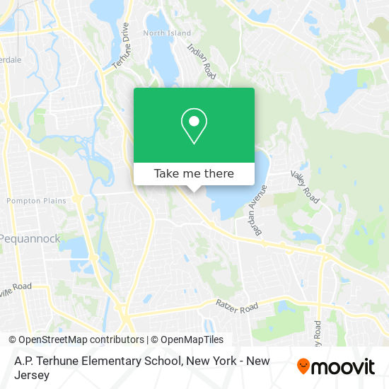 Mapa de A.P. Terhune Elementary School