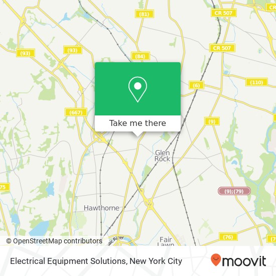 Electrical Equipment Solutions map