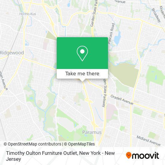 Timothy Oulton Furniture Outlet map