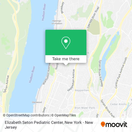 Elizabeth Seton Pediatric Center map