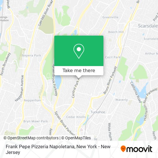 Frank Pepe Pizzeria Napoletana map