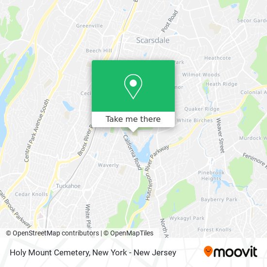Holy Mount Cemetery map