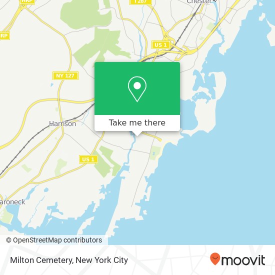 Milton Cemetery map