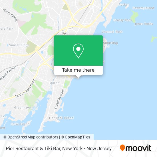 Pier Restaurant & Tiki Bar map
