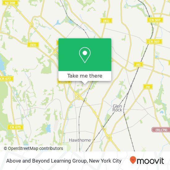 Above and Beyond Learning Group map