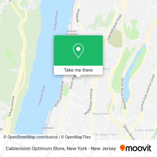 Cablevision Optimum Store map