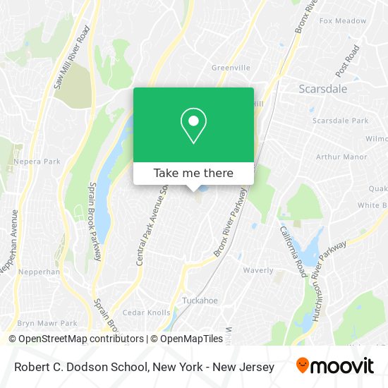 Robert C. Dodson School map