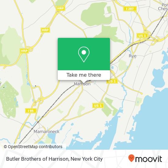 Butler Brothers of Harrison map
