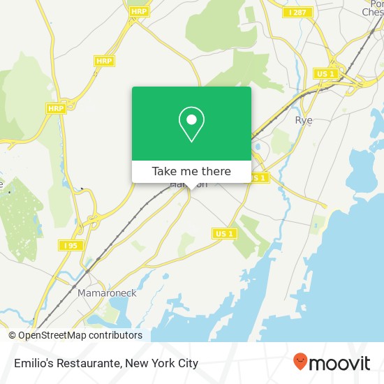 Mapa de Emilio's Restaurante