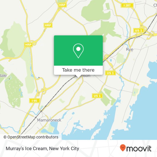 Mapa de Murray's Ice Cream