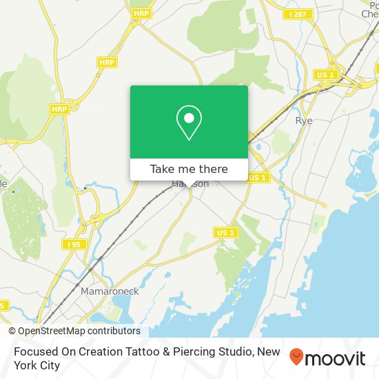 Mapa de Focused On Creation Tattoo & Piercing Studio