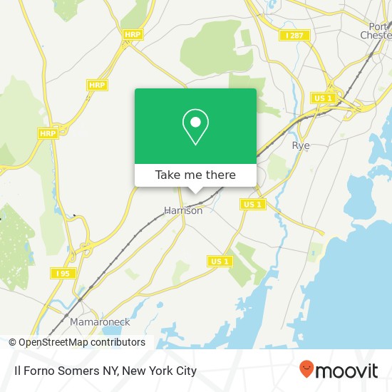 Il Forno Somers NY map