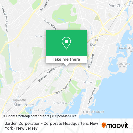 Mapa de Jarden Corporation - Corporate Headquarters