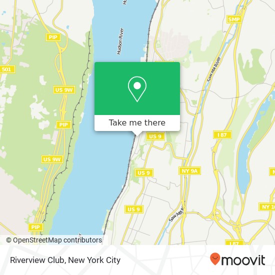 Riverview Club map