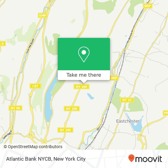 Mapa de Atlantic Bank NYCB