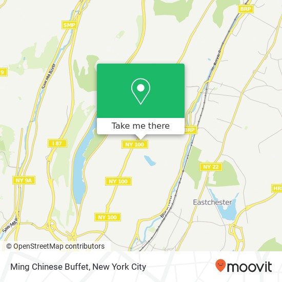 Mapa de Ming Chinese Buffet