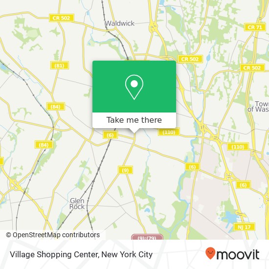 Mapa de Village Shopping Center