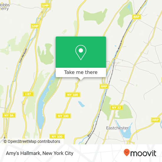 Mapa de Amy's Hallmark