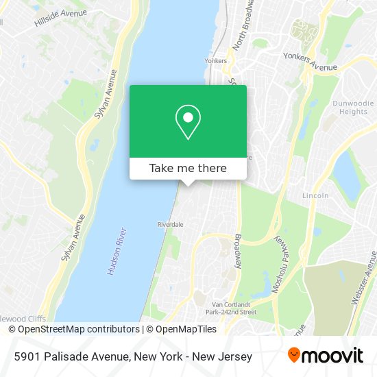 How to get to 5901 Palisade Avenue in Bronx by Bus, Subway or ...