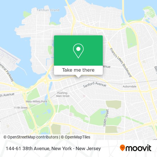 Mapa de 144-61 38th Avenue
