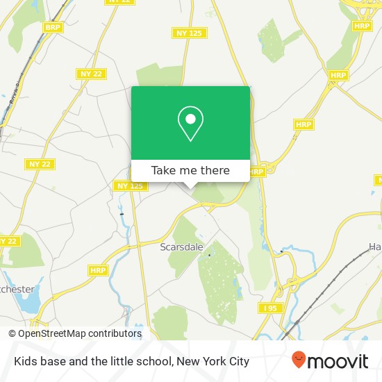 Kids base and the little school map