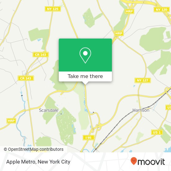 Apple Metro map