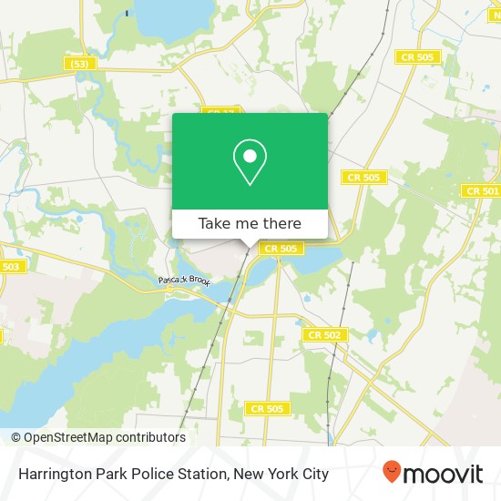 Mapa de Harrington Park Police Station