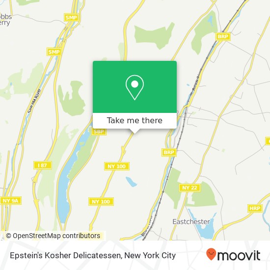 Mapa de Epstein's Kosher Delicatessen