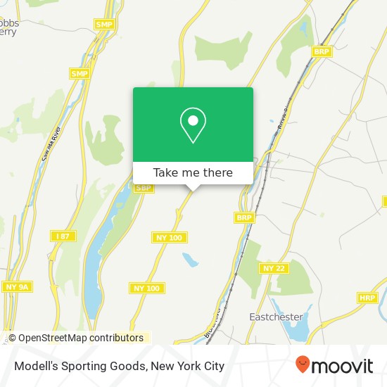 Modell's Sporting Goods map