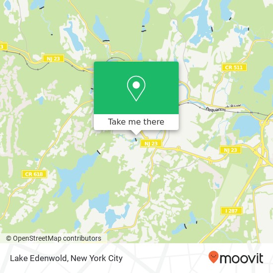 Lake Edenwold map