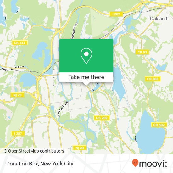 Donation Box map