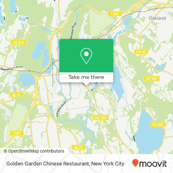 Golden Garden Chinese Restaurant map