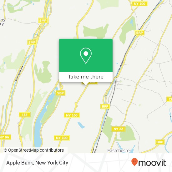 Mapa de Apple Bank