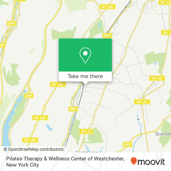 Pilates Therapy & Wellness Center of Westchester map