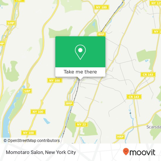 Momotaro Salon map