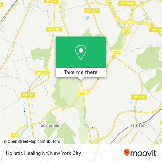 Holistic Healing NY map