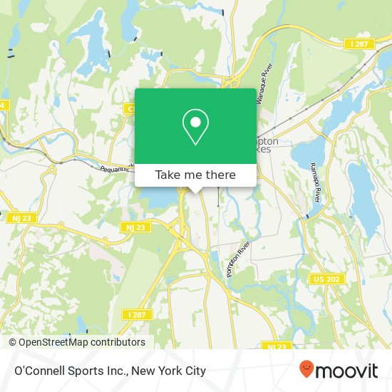 O'Connell Sports Inc. map