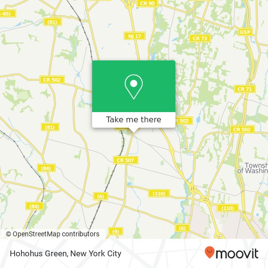 Mapa de Hohohus Green